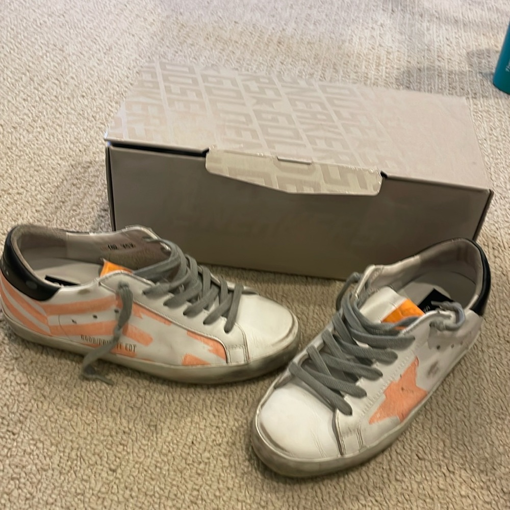 Golden goose glitter shoes. Purchased from Nordstrom size 37